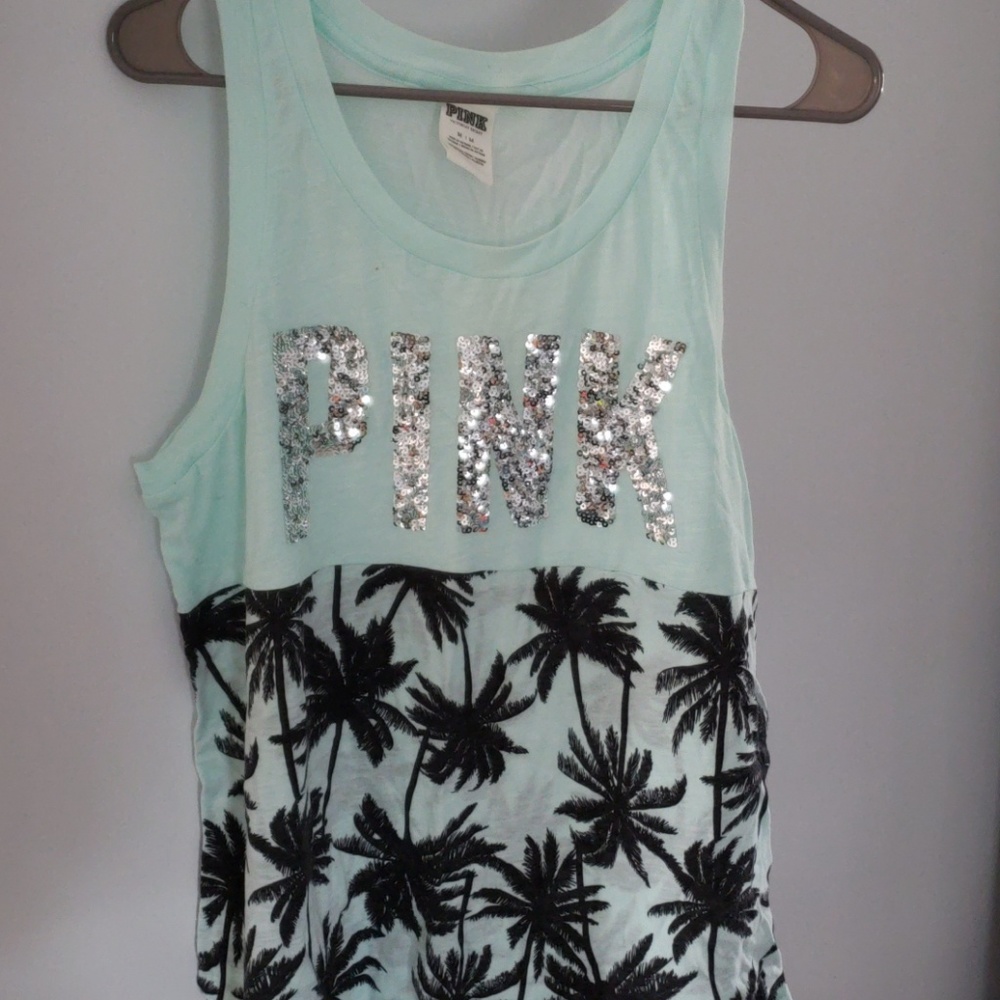Victoria's secret pink tank